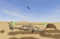 CSDF helicopter gunships and rebel light helicopters coming in support