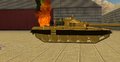 wxw's T72a burning