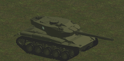 An Imperial Alliance Phucat tank with a GMAP roundel, made by Bluemetaknight and modified for ACF crew. The tank pre-crew was caught using various illegalities such as microscopic seats and applyforce stabilization.