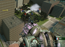Another variation of the Bluemetaknight VTOL with a non-solid seat used by BREACHER. Used on July 29, 2023.
