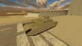 Giant unidentified tank